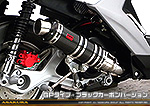 BW'S R125・BW’S125【EBJ-SEA6J】用 DDRタイプマフラー GPタイプ ブラックカーボンバージョン