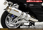 BW'S R125・BW’S125【EBJ-SEA6J】用 GGタイプマフラー BSタイプ ホワイトカーボン