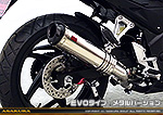 CB250F【'14〜】用 TTRタイプマフラー EVOタイプ メタルバージョン