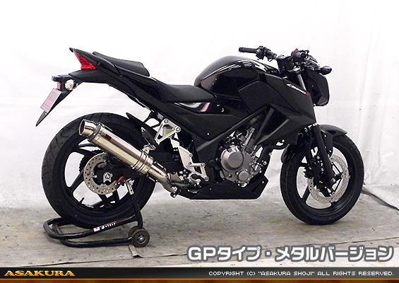 CB250F【'14〜】用 TTRタイプマフラー GPタイプ メタルバージョン
