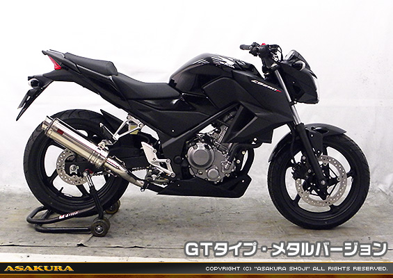 CB250F【'14〜】用 TTRタイプマフラー GTタイプ メタルバージョン