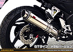 CB250F【'14〜】用 TTRタイプマフラー GTタイプ メタルバージョン
