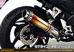 CB250F【'14〜】用 TTRタイプマフラー GTタイプ チタンバージョン