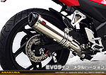 CBR250R【'14〜】用 TTRタイプマフラー EVOタイプ メタルバージョン