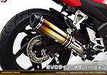 CBR250R【'14〜】用 TTRタイプマフラー EVOタイプ チタンバージョン