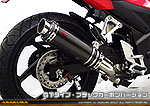 CBR250R【'14〜】用 TTRタイプマフラー GTタイプ ブラックカーボンバージョン