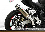 CBR250RR用 TTRタイプマフラー GTタイプ ブラックメタルバージョン