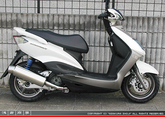 シグナスX【1型】【台湾仕様：SE12J（5TY）／国内仕様：SE12J（5UA）】用 GMS120タイプマフラー