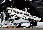 【 JMCA認証 】シグナスX【1型】【台湾仕様：SE12J（5TY）／国内仕様：SE12J（5UA）】用 SHタイプマフラー レーシングタイプ