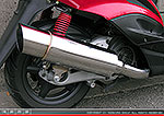 シグナスX【3型】【台湾仕様：SE465-1MS／国内仕様：SE44J（1YP）】用 GTタイプマフラー