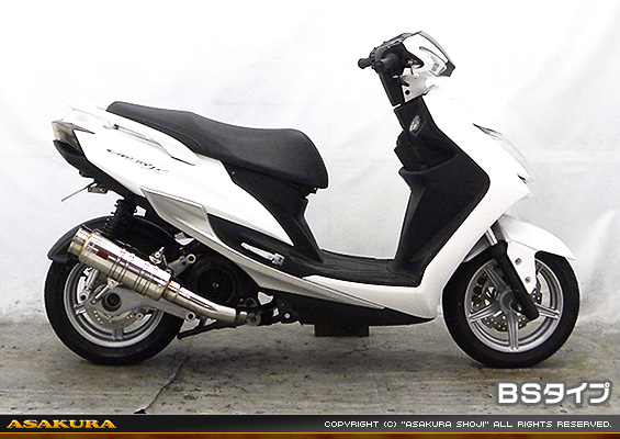 シグナスX SR【4型】【EBJ-SEA5J】用 SHタイプマフラー BSタイプ