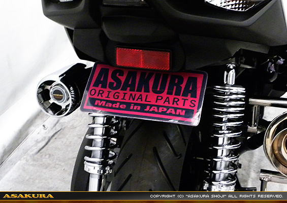 シグナスX【5型】【2BJ-SED8J・LEDヘッドライトモデル】用 メタルフェンダーレスKit
