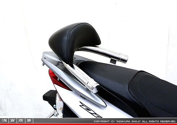 ディオ110【EBJ-JF31】用 バックレスト付きタンデムバー