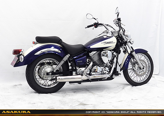 ドラッグスター250用 US-W900タイプマフラー