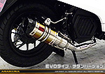 ダンク【AF78・AF74】用 ZZRタイプマフラー EVOタイプ チタンバージョン