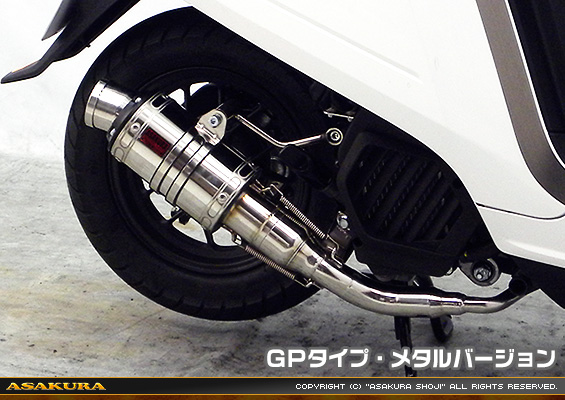 ダンク【AF78・AF74】用 ZZRタイプマフラー GPタイプ メタルバージョン