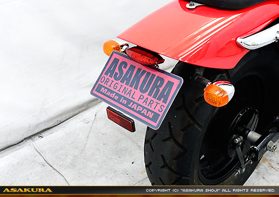 エリミネーター250V用 メタルフェンダーレスKit