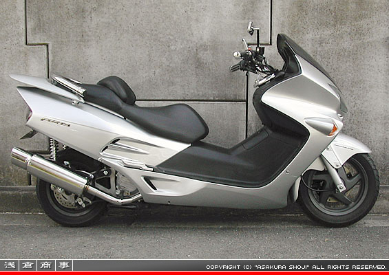 MF06フォルツァ用 GMR120タイプマフラー