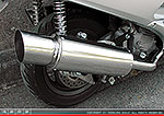 MF06フォルツァ用 GMR120タイプマフラー