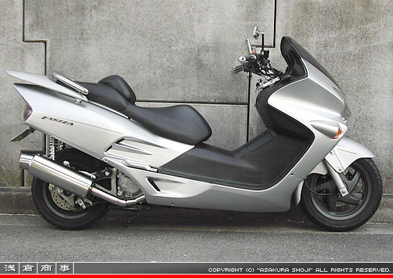 MF06フォルツァ用 GMS120タイプマフラー