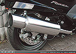 MF08フォルツァ用 GMR120タイプマフラー