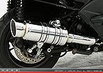 MF08フォルツァ用 SHタイプマフラー RSタイプ
