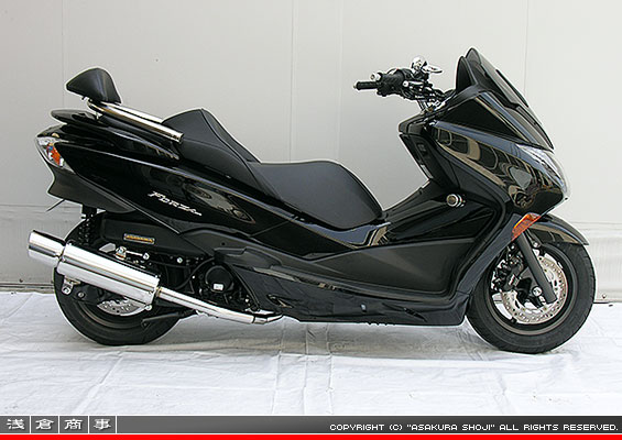 MF10フォルツァ用 GMR120タイプマフラー