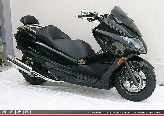 MF10フォルツァ用 GMR120タイプマフラー