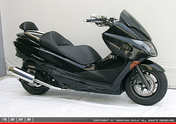 MF10フォルツァ用 GMS120タイプマフラー