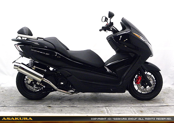 MF12フォルツァ Si用 GMS120タイプマフラー