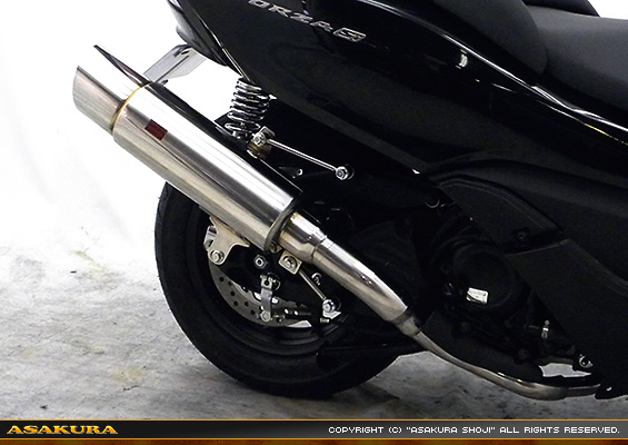 MF12フォルツァ Si用 GTタイプマフラー