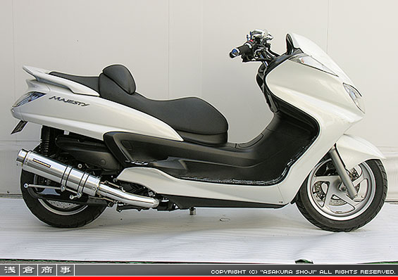 グランドマジェスティ250用 GGタイプマフラー BSタイプ メタルタイプ