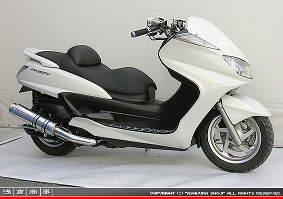 グランドマジェスティ250用 GGタイプマフラー BSタイプ メタルタイプ