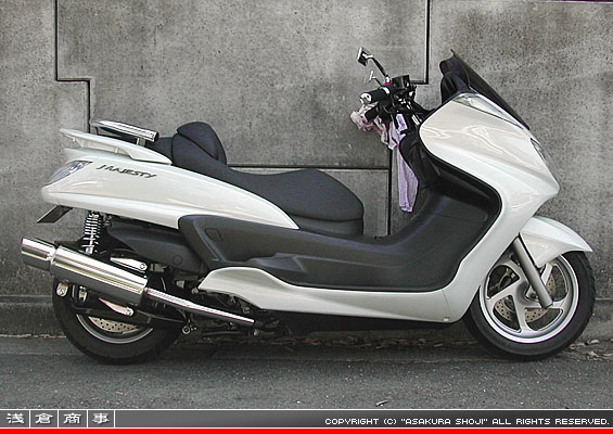 グランドマジェスティ250用 GMR120タイプマフラー