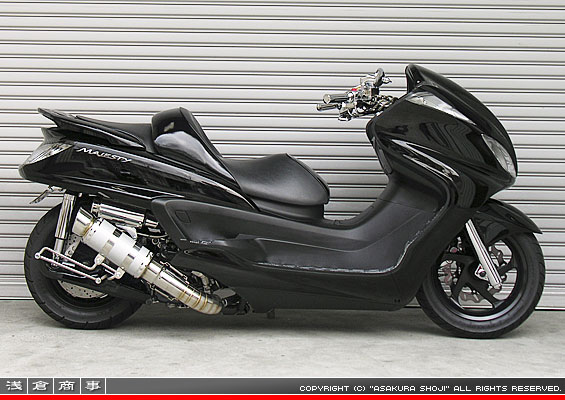 グランドマジェスティ250用 HEタイプマフラー RSタイプ