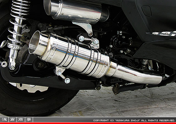 グランドマジェスティ250用 SHタイプマフラー BSタイプ