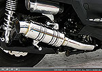 グランドマジェスティ250用 SHタイプマフラー レーシングタイプ