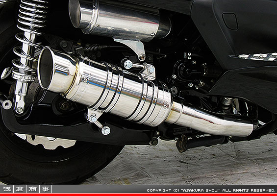 グランドマジェスティ250用 SHタイプマフラー RSタイプ