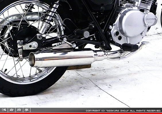 グラストラッカービックボーイ・グラストラッカー・ST250用 US-W900タイプマフラー