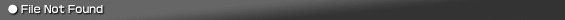 File Not Found