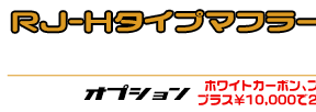 エイプ100用 RJ-Hタイプマフラー BSタイプ ￥30,000（税込）