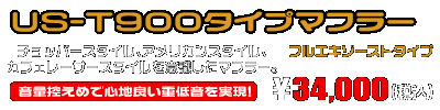 CT125・ハンターカブ【2BJ-JA55】用 US-T900タイプマフラー