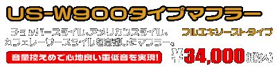 CT125・ハンターカブ【2BJ-JA55】用 US-W900タイプマフラー