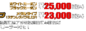 グランドマジェスティ250,400用 エアクリーナーKit RSタイプ ホワイトカーボン,ブラックカーボン￥25,000（税込）　メタルタイプ￥23,000（税込）
