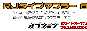 VOX【JBH-SA31J】用 RJタイプマフラー BSタイプ ￥22,000（税込）