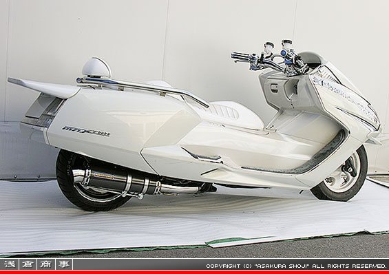 SG17J マグザム用 GGタイプマフラー レーシングタイプ ブラックカーボン
