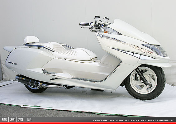 SG21J マグザム用 GGタイプマフラー BSタイプ ブラックカーボン