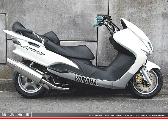 マジェスティ125用 GMR120タイプマフラー