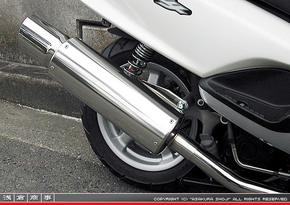 マジェスティ125用 GMR120タイプマフラー