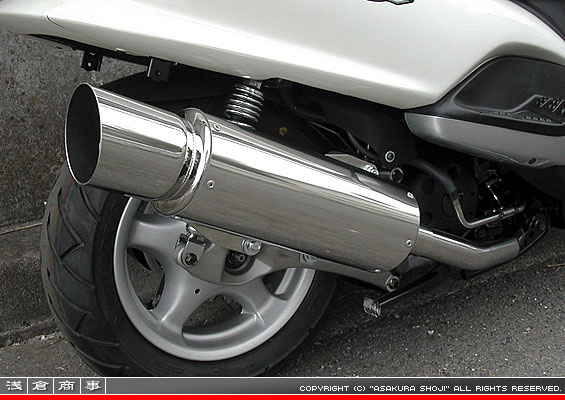 マジェスティ125用 GMR120タイプマフラー